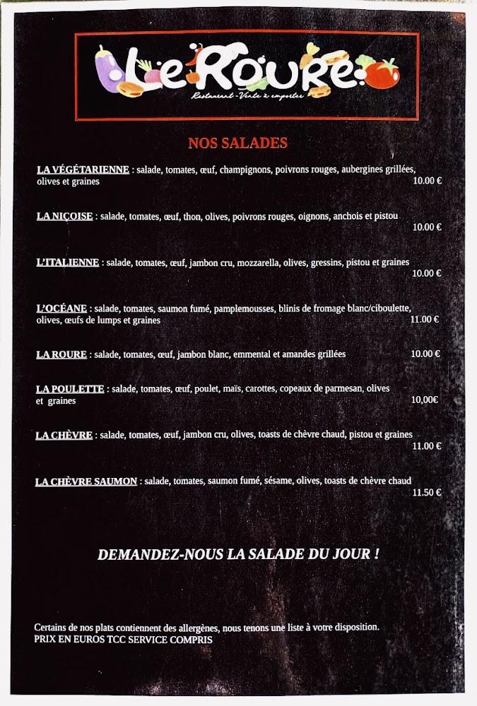 Le Roure - Menu Image 1